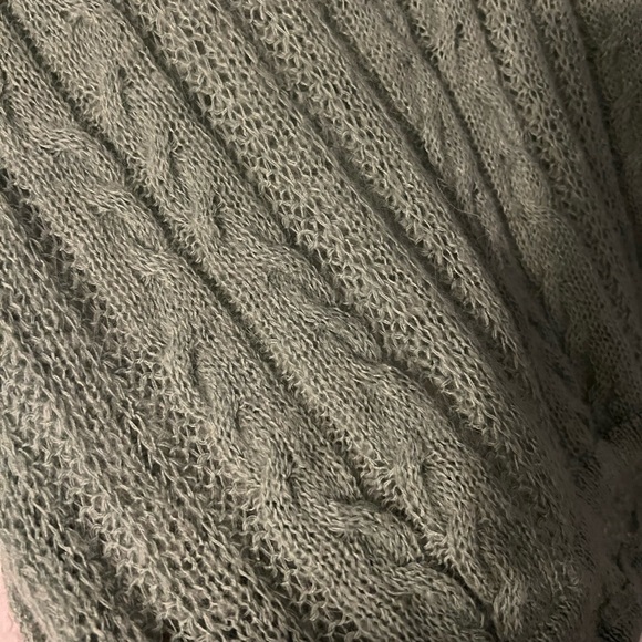 Free People mint knitted pullover sweater - Picture 5 of 6